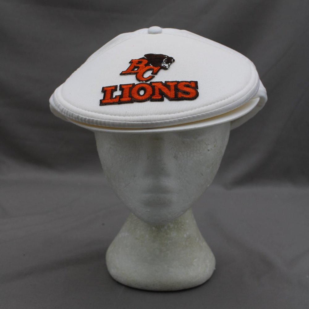 Bc Lions Hat (VTG) - Golf Hat with Crested Logo - Adult Snapback